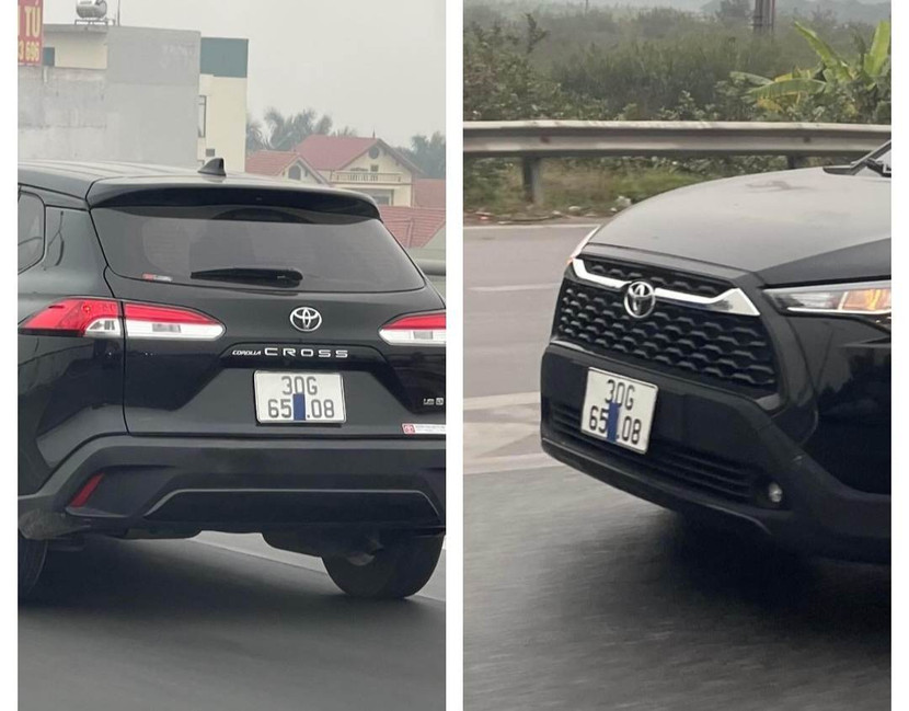 Xử phạt xe ô tô vi phạm dán biển kiểm soát Xử phạt xe ô tô vi phạm dán biển kiểm soát