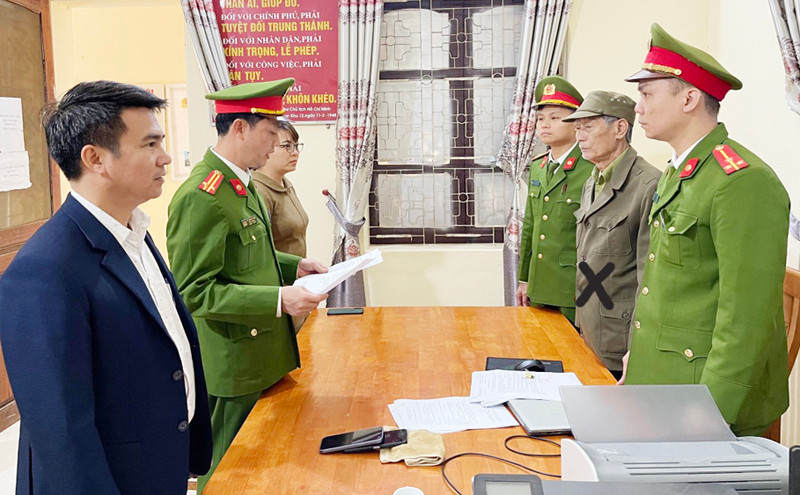 Cơ quan CSĐT tống đạt các Quyết định khởi tố bị can, Lệnh cấm đi khỏi nơi cư trú đối với bị can Trần Đình Đương (X) Cơ quan CSĐT tống đạt các Quyết định khởi tố bị can, Lệnh cấm đi khỏi nơi cư trú đối với bị can Trần Đình Đương (X)