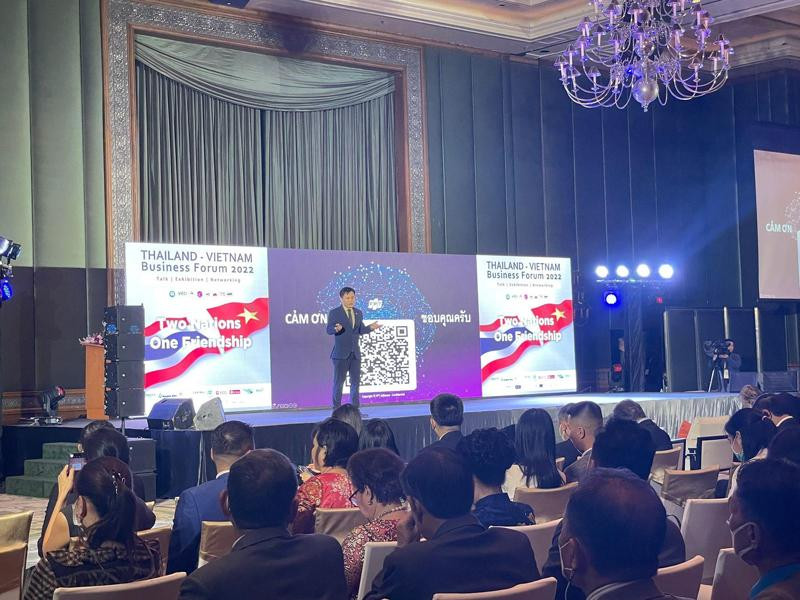 Ông Levi Nguyễn - Giám đốc FPT Great Bay Indochina trình bày tại sự kiện