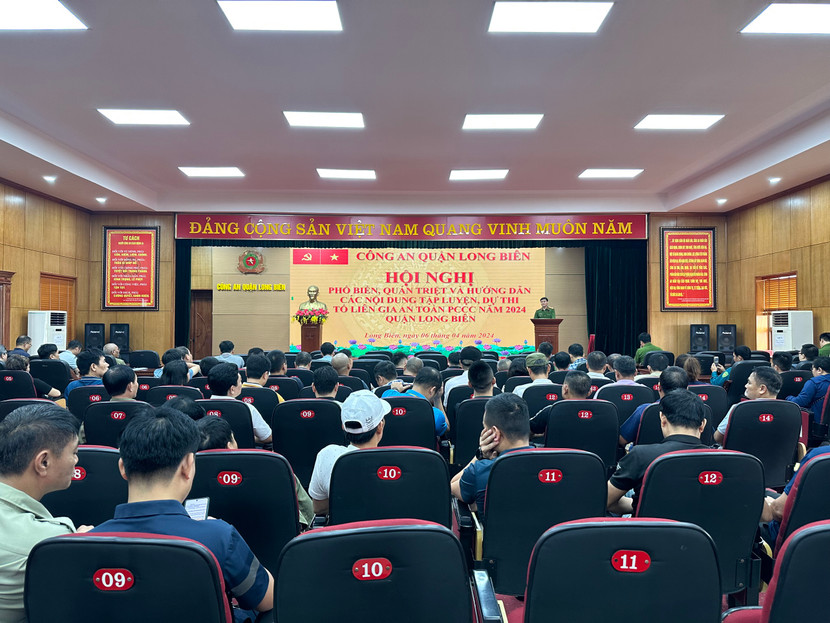 Thượng tá Nguyễn Đức Thiêm, Phó trưởng CAQ Long Biên quán triệt những nội dung quan trọng tại ahội nghị Thượng tá Nguyễn Đức Thiêm, Phó trưởng CAQ Long Biên quán triệt những nội dung quan trọng tại ahội nghị