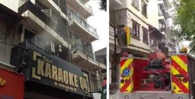 Công an quận Hai Bà Trưng đã kịp thời dập tắt đám cháy tại quán karaoke trên phố Mai Hắc Đế Công an quận Hai Bà Trưng đã kịp thời dập tắt đám cháy tại quán karaoke trên phố Mai Hắc Đế