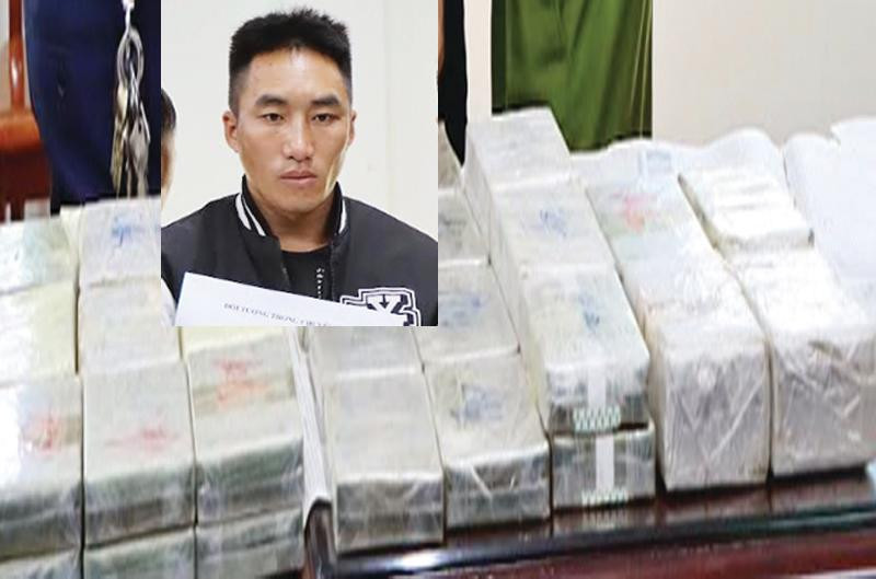 Đối tượng Sùng A Giống và tang vật vụ án