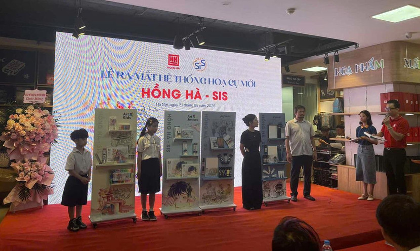 Hồng Hà chính thức ra mắt bộ sưu tập Art – dòng sản phẩm chuyên biệt dành cho học sinh, sinh viên và giới mỹ thuật Hồng Hà chính thức ra mắt bộ sưu tập Art – dòng sản phẩm chuyên biệt dành cho học sinh, sinh viên và giới mỹ thuật