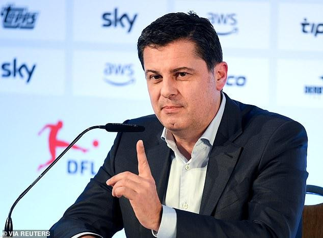 Theo ông Christian Seifert, Bundesliga đạt tỷ lệ 94% tiêm phòng Covid-19