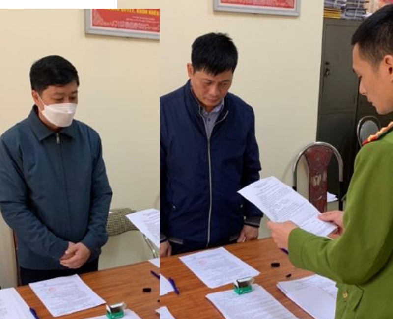 Cơ quan CSĐT thực hiện lệnh bắt tạm giam hai đối tượng Thông và Diệu Cơ quan CSĐT thực hiện lệnh bắt tạm giam hai đối tượng Thông và Diệu