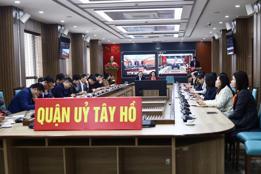 Quận Tây Hồ phát động Cuộc thi viết chính luận về bảo vệ nền tảng tư tưởng của Đảng