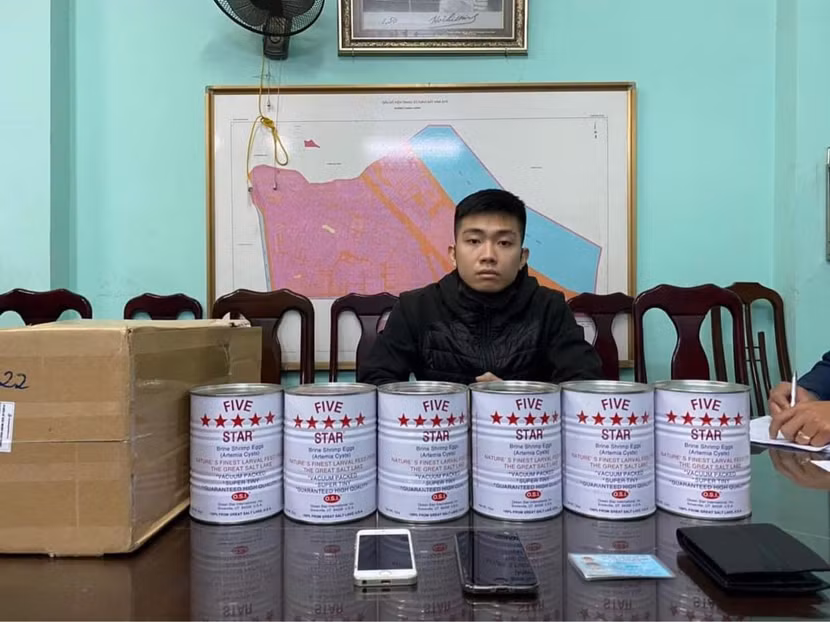 Đối tượng Nguyễn Thanh Hải và tang vật vụ án