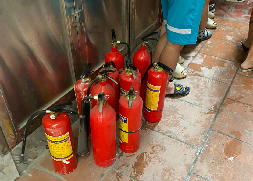 Nhờ trang bị phương tiện đầy đủ và được hướng dẫn kỹ năng chữa cháy, nên các thành viên khu vực có điểm chữa cháy công cộng đã xử lý dập tắt, ngăn cháy lan hiệu quả, an toàn