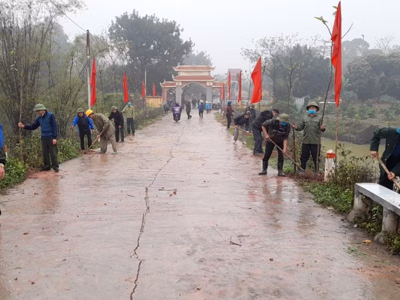 Đảng bộ, Chính quyền và Nhân dân xã Xuân Cẩm luôn quan tâm bảo tồn di tích và giữ gìn giá trị văn hóa