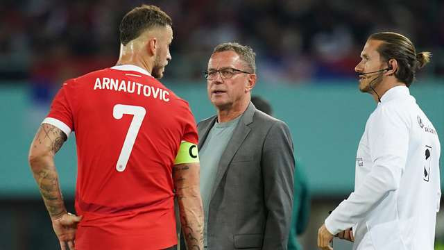 Đội tuyển Áo đang chơi rất ấn tượng dưới thời HLV Rangnick