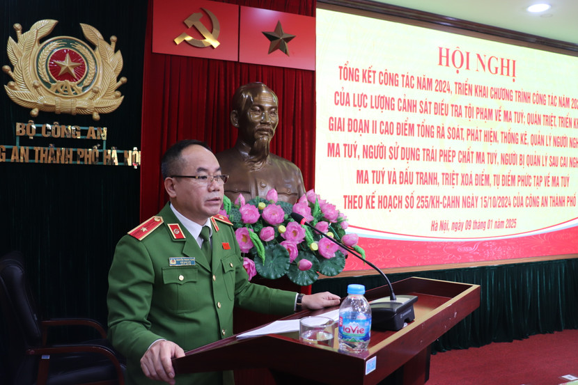 Thiếu tướng Nguyễn Thanh Tùng phát biểu chỉ đạo tại hội nghị Thiếu tướng Nguyễn Thanh Tùng phát biểu chỉ đạo tại hội nghị