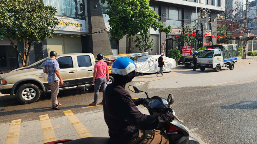 Công an phường Thanh Liệt phối hợp các lực lượng tuyên truyền, xử lý TTĐT, trật tự ATGT