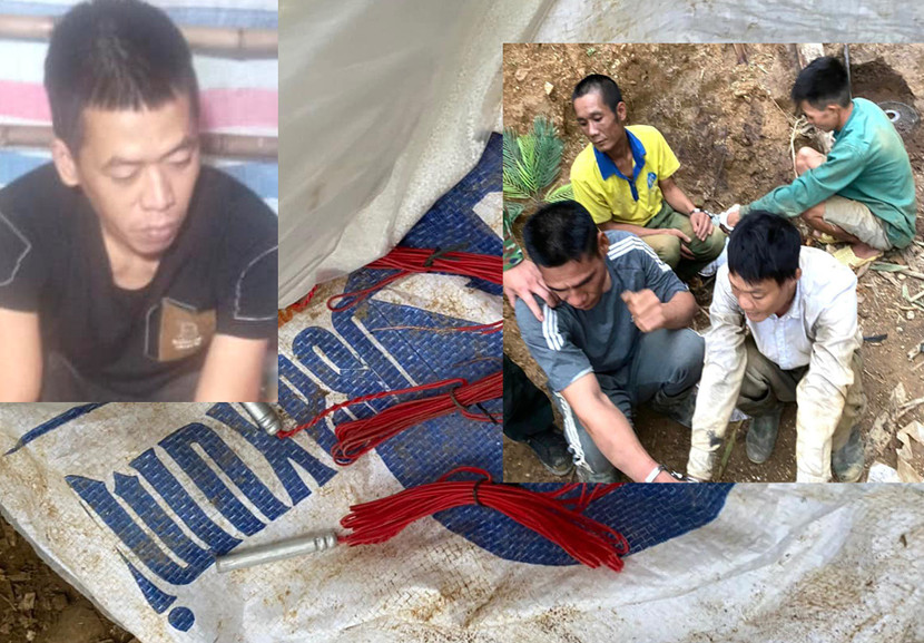 Các đối tượng và tang vật vụ án Các đối tượng và tang vật vụ án