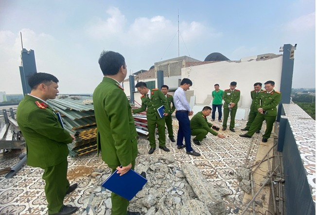 Đoàn Công tác kiểm tra công trình, đôn đốc khắc phục tồn tại an toàn PCCC