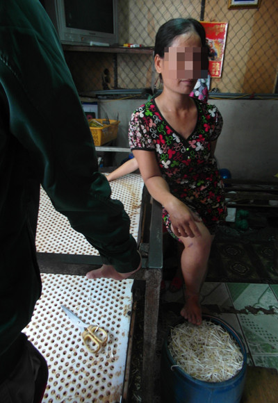 Phát hiện cơ sở sản xuất giá bằng hóa chất và đỗ xanh Trung Quốc ảnh 3