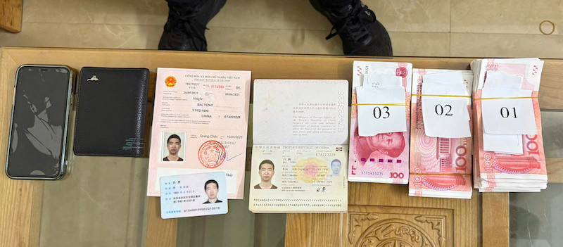 Tang vật cơ quan chức năng thu giữ