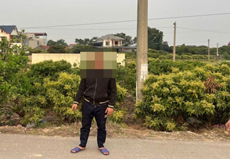 Đối tượng L chỉ nơi xảy ra vụ việc Đối tượng L chỉ nơi xảy ra vụ việc