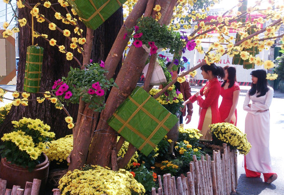 Xuân về, ông đồ xuống phố ảnh 2 Xuân về, ông đồ xuống phố ảnh 2