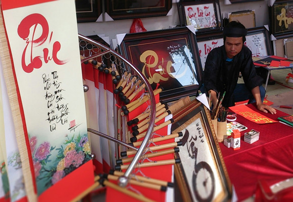 Xuân về, ông đồ xuống phố ảnh 7 Xuân về, ông đồ xuống phố ảnh 7