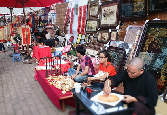 Xuân về, ông đồ xuống phố ảnh 11 Xuân về, ông đồ xuống phố ảnh 11