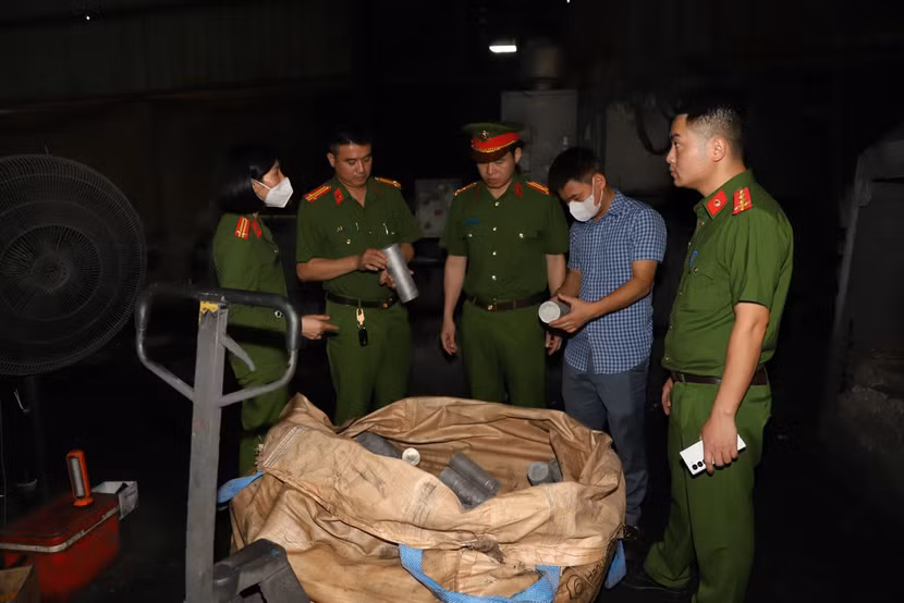 Cơ quan Công an kiểm tra, phát hiện cơ sở vi phạm