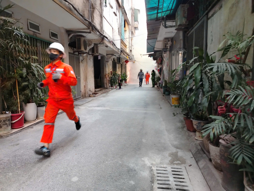 Điện lực tham gia diễn tập Điện lực tham gia diễn tập