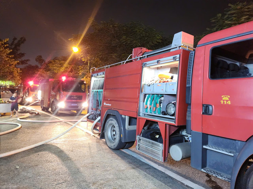 Lực lượng Cảnh sát phòng cháy, chữa cháy và cứu nạn, cứu hộ tiếp cận xử lý hỏa hoạn