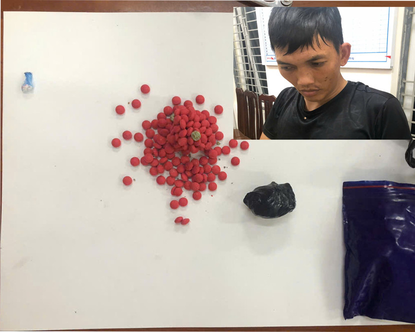 Đối tượng Phúc và tang vật