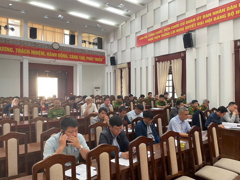 Các đại biểu dự hội nghị