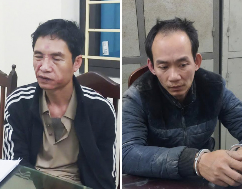 Hai đối tượng bị bắt gữ