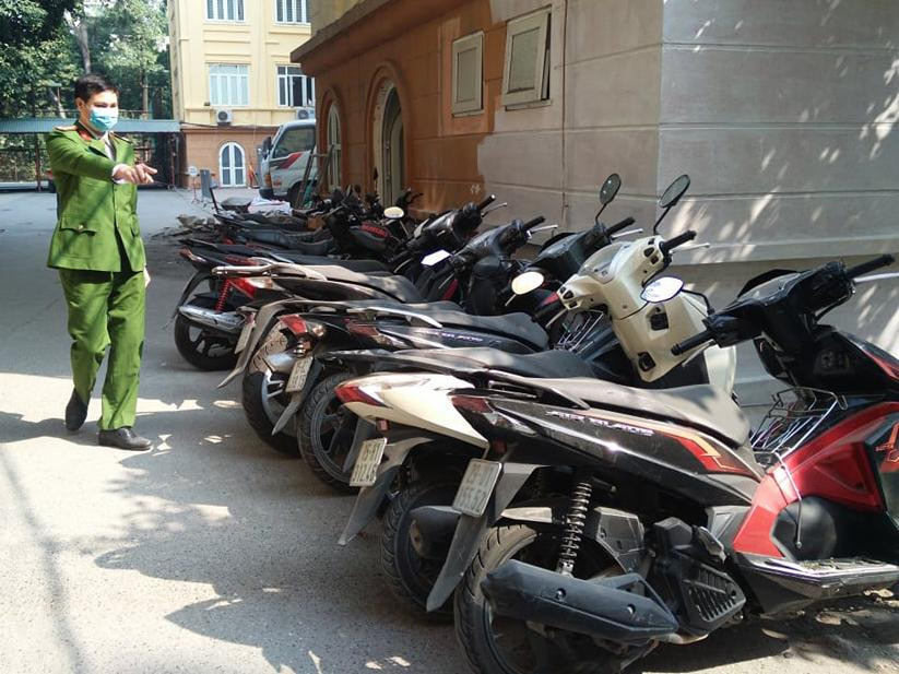 Số tang vật cơ quan Công an thu giữ