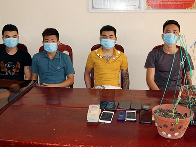 Nhóm đối tượng và tang vật