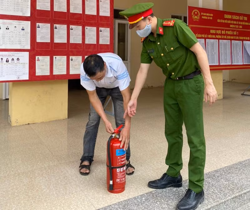 Công tác tuyên truyền phòng ngừa cháy, nổ mùa nắng nóng được tăng cường triển khai, thực hiện