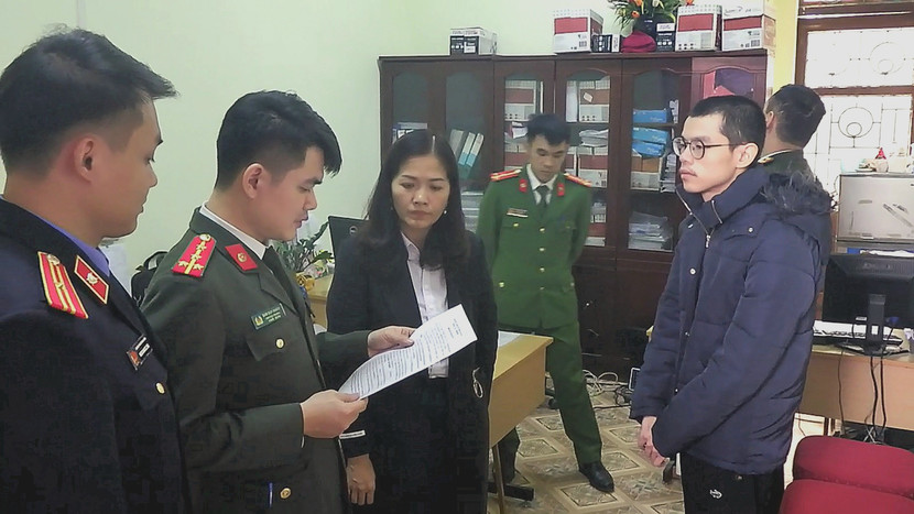 Cơ quan chức năng thi hành Lệnh bắt giữ đối tượng Trọng Cơ quan chức năng thi hành Lệnh bắt giữ đối tượng Trọng