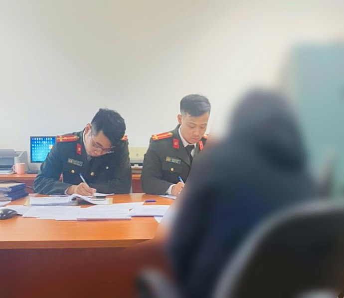 Cơ quan Công an lập biên bản xử lý trường hợp vi phạm Cơ quan Công an lập biên bản xử lý trường hợp vi phạm