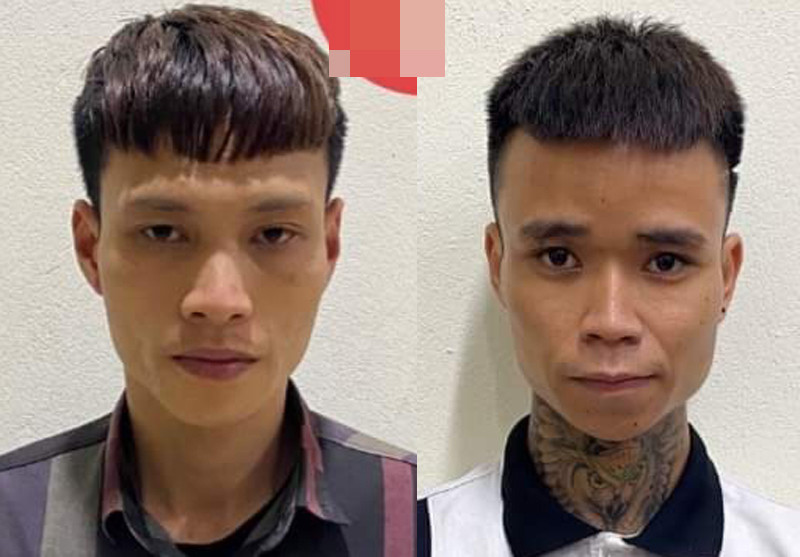 Hai đối tượng trong vụ án