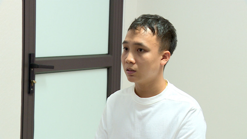 Đối tượng Vương Hữu Doanh làm việc tại cơ quan Công an