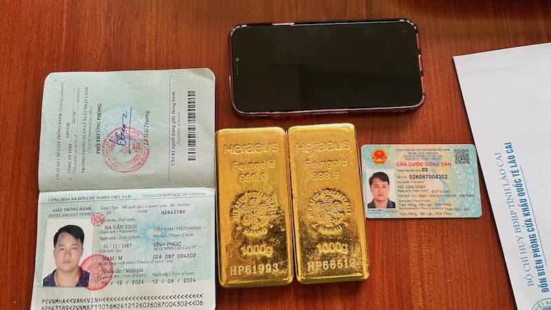 Tang vật cơ quan chức năng tạm giữ