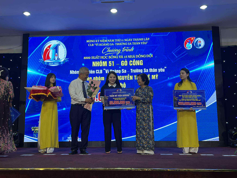 Hoạt động thiết thực của nhà hảo tâm chung tay trao suất học bổng và nhà đông đội của chương trình