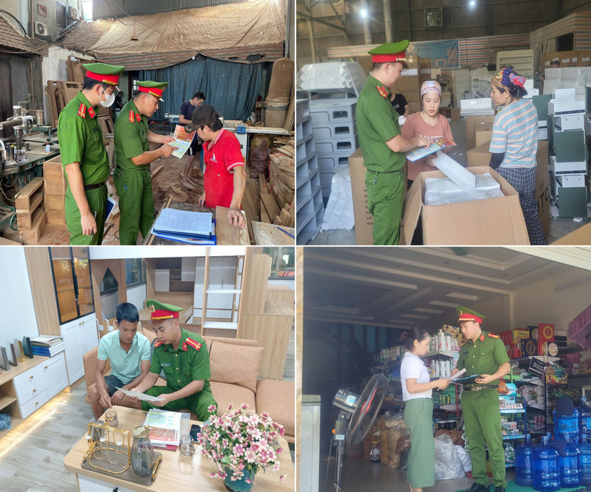 Tổ công tác tuyên truyền an toàn PCCC đến cơ sở trên địa bàn Tổ công tác tuyên truyền an toàn PCCC đến cơ sở trên địa bàn