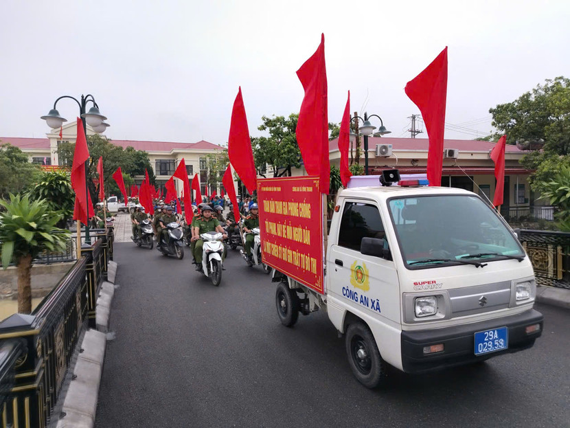 Xuất phát từ thực tế địa bàn, chính quyền xã Vĩnh Thanh phát động đợt ra quân nhằm cụ thể hóa Chỉ thị của Ban Thường vụ Thành ủy và Kế hoạch của UBND Thành phố, Công an thành phố về công tác đảm bảo ANTT, TTĐT trên địa bàn