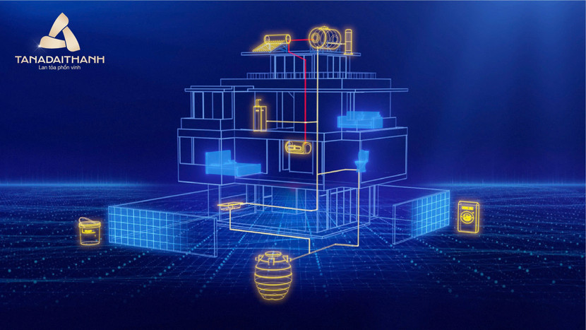 Hệ sinh thái các sản phẩm cho ngôi nhà và các công trình xây dựng thuộc lĩnh vực công nghiệp của Tập đoàn Tân Á Đại Thành