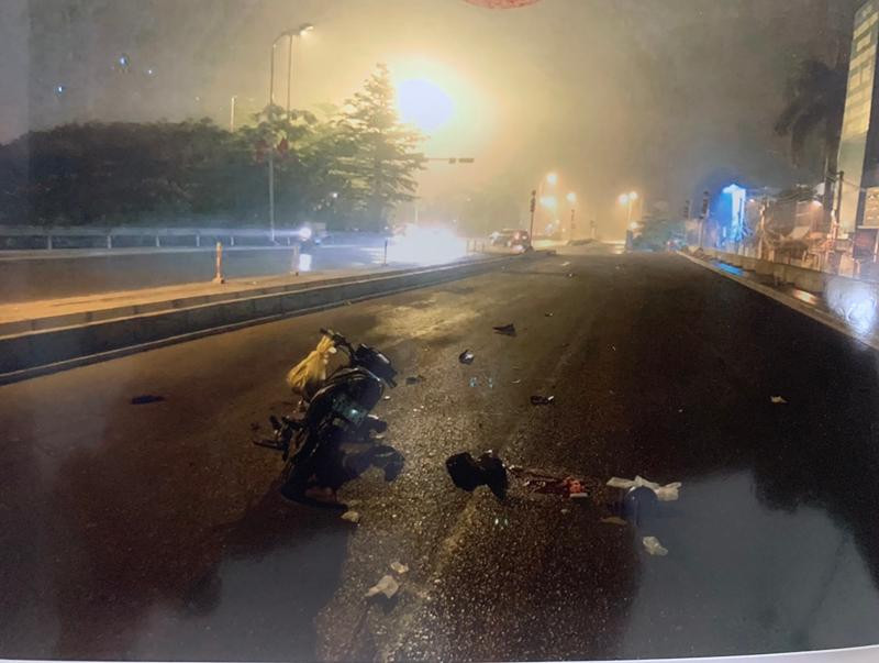 Hiện trường vụ TNGT