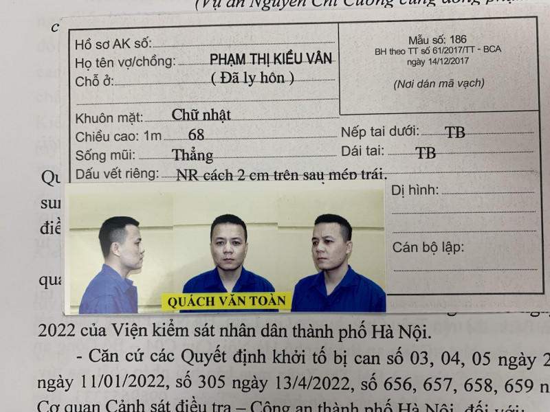 Các đối tượng liên quan bị Công an bắt giữ Các đối tượng liên quan bị Công an bắt giữ