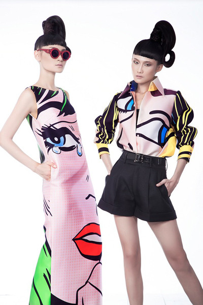 Kha Mỹ Vân, Thùy Trang và Chà Mi nổi bật với phong cách Pop Art ảnh 9