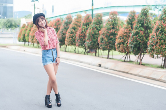 Hoàng Yến Chibi trẻ trung trong loạt ảnh mới ảnh 9 Hoàng Yến Chibi trẻ trung trong loạt ảnh mới ảnh 9