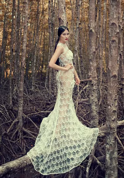 “Gái quê” Lê Thị Phương "lột xác", diện váy xuyên thấu nóng bỏng ảnh 6