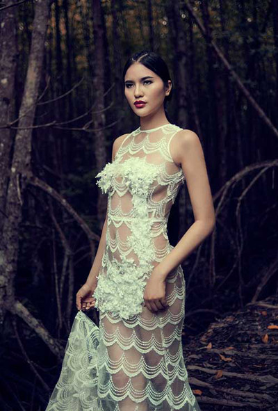 “Gái quê” Lê Thị Phương "lột xác", diện váy xuyên thấu nóng bỏng ảnh 3