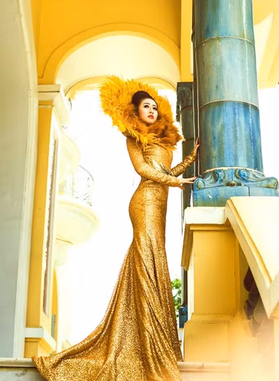 Mc Kim Trang hoá thân thành Nữ thần mặt trời ảnh 10