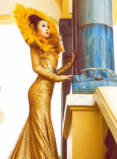 Mc Kim Trang hoá thân thành Nữ thần mặt trời ảnh 11